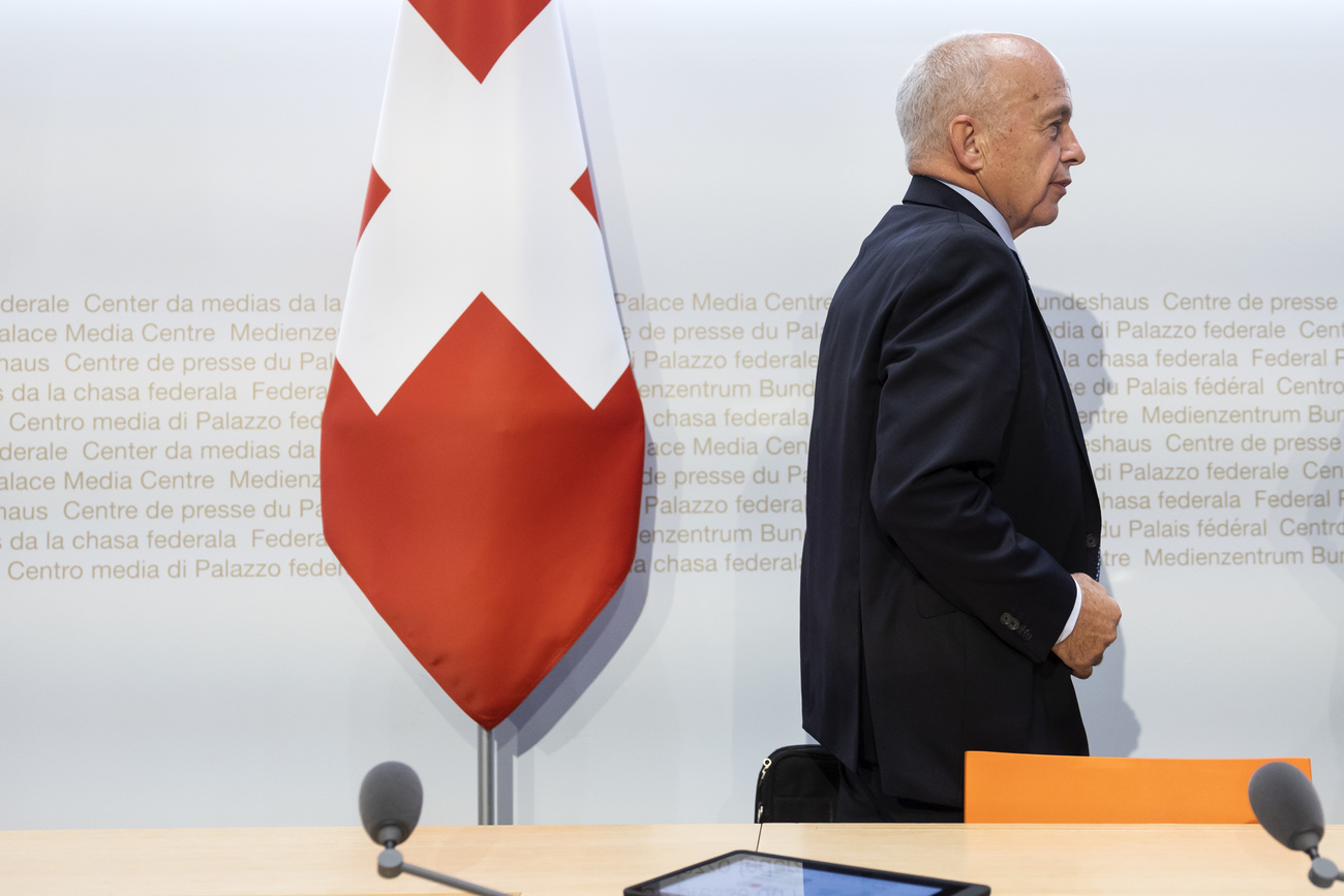 Ueli Maurer geht weg