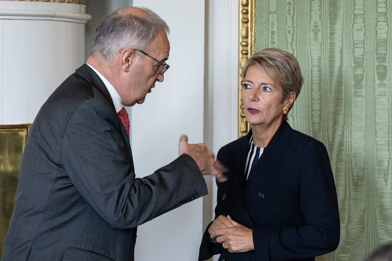Parmelin mit Keller Sutter