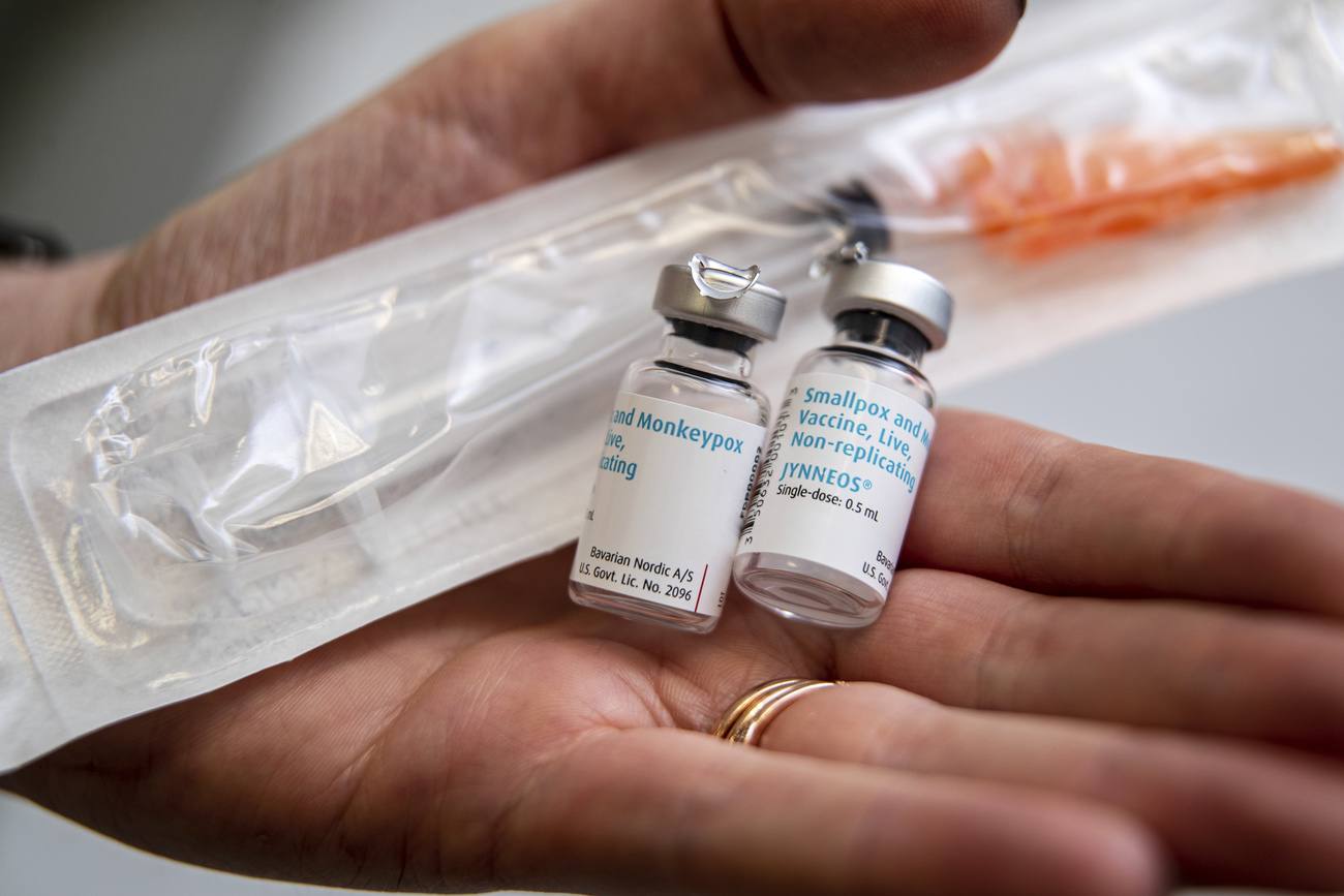 Frascos de vacina contra a varíola