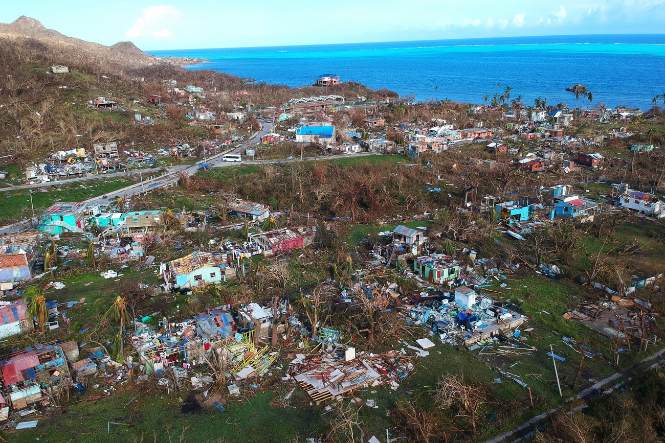 Casas destruídas