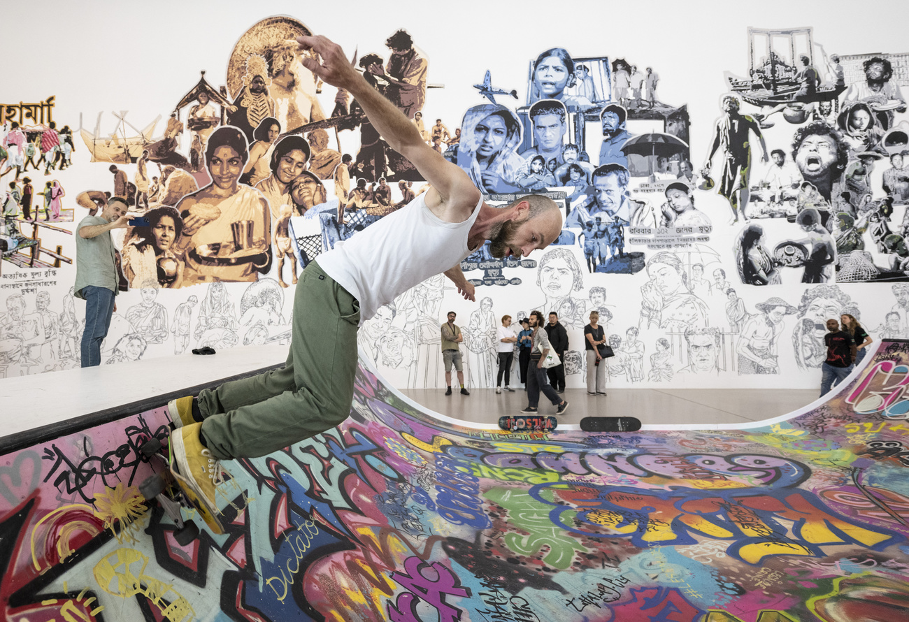 Skater at the documenta