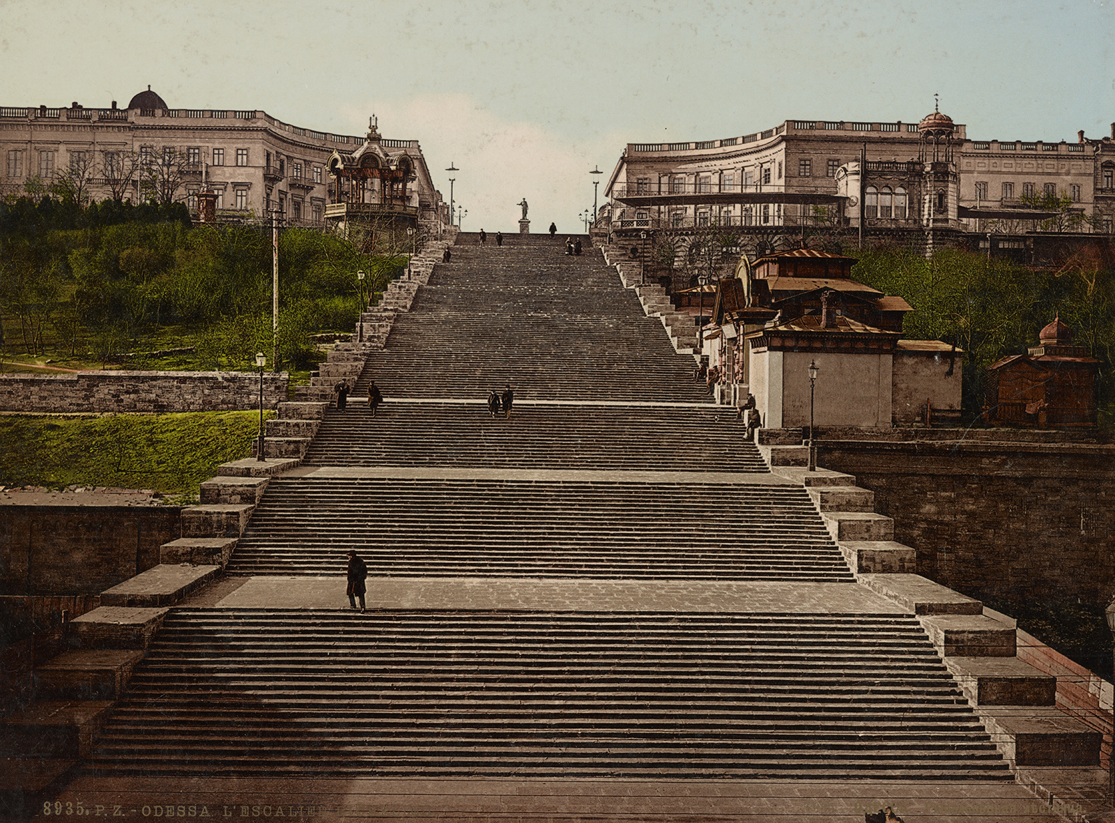 Photo du grand escalier d Odessa