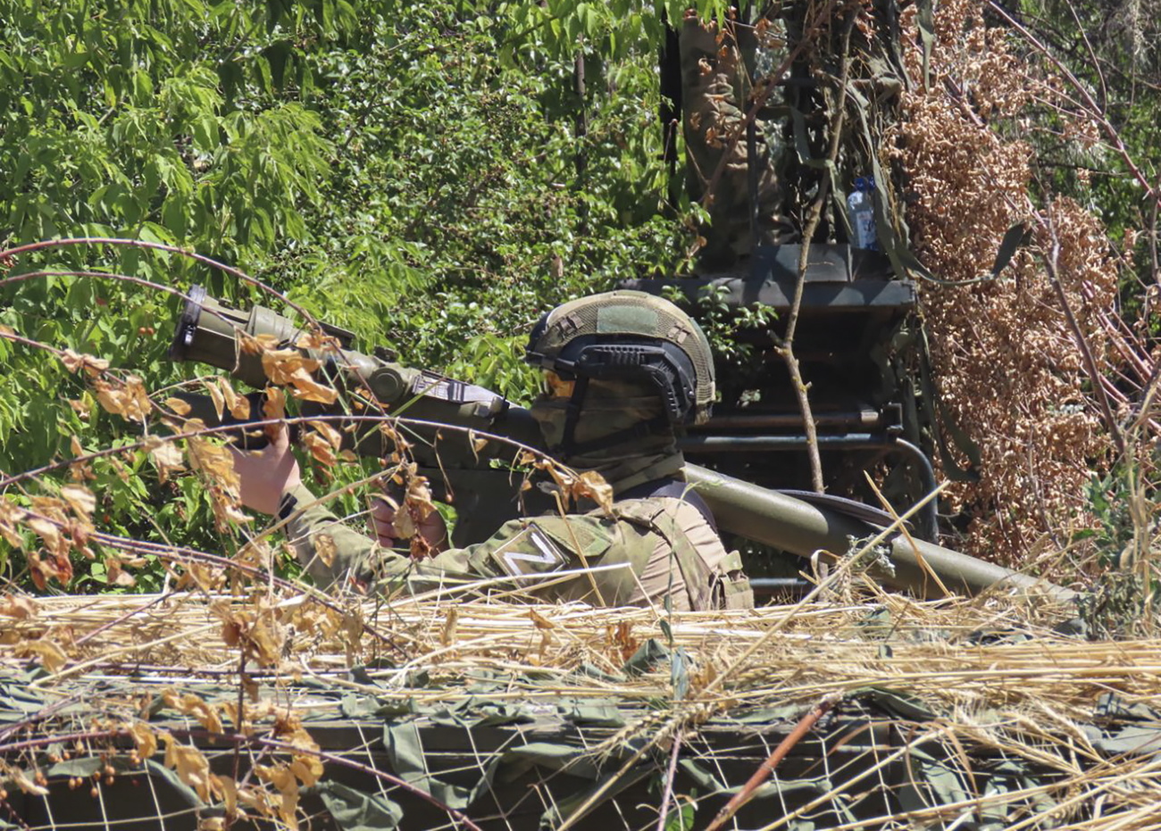 Soldat russe en Ukraine