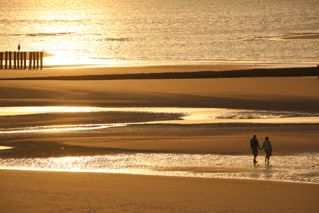 Paar am Strand