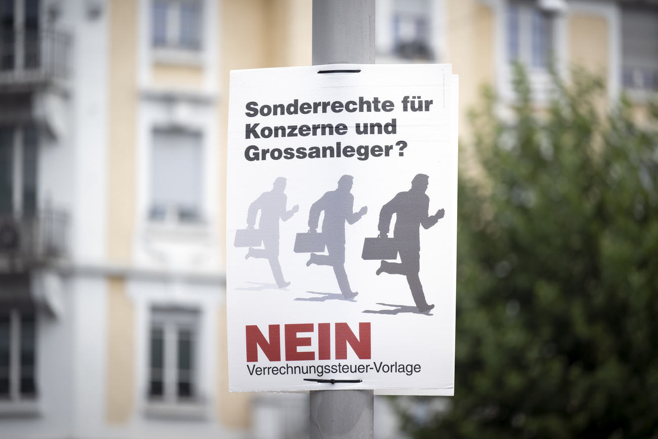 Bild Verrechnungssteuerplakat