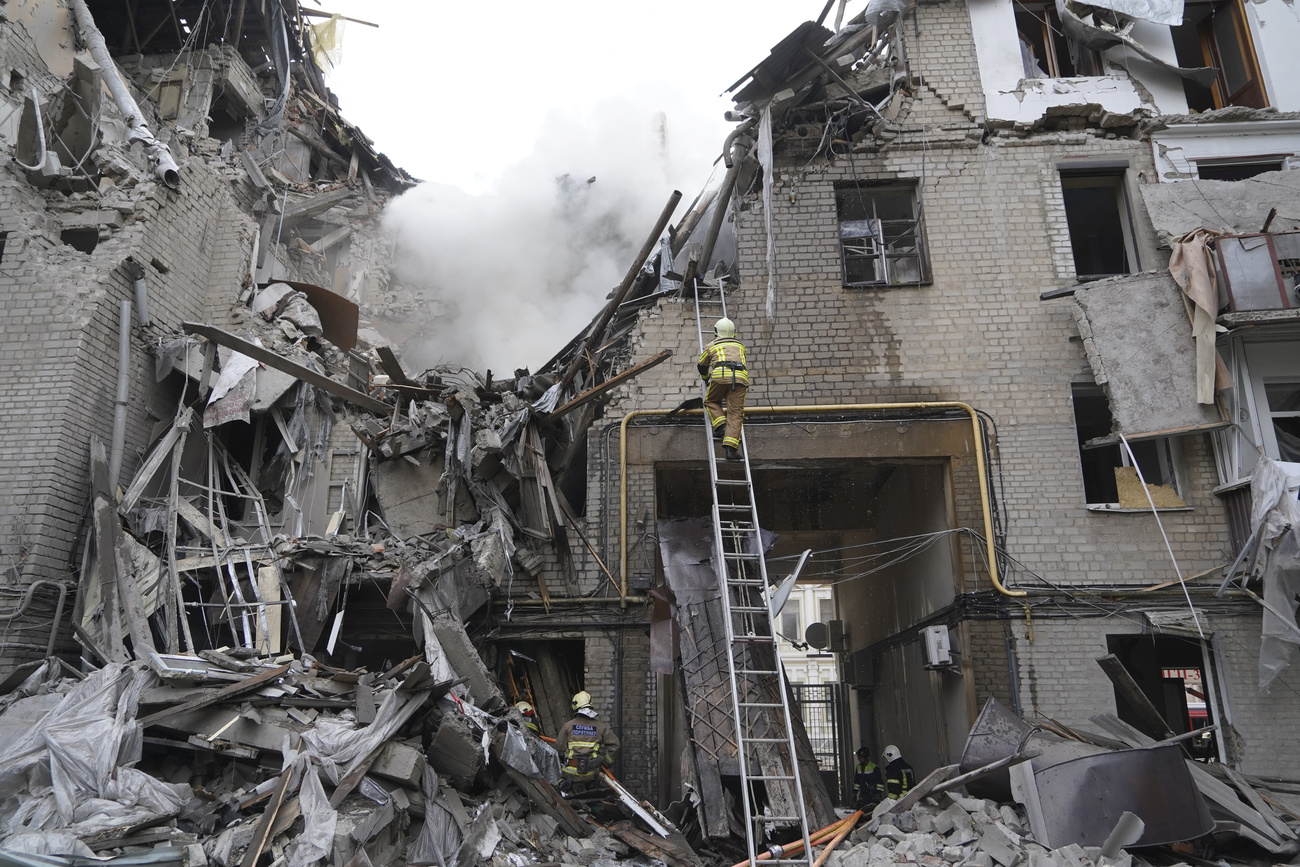 destruction in Ukraine