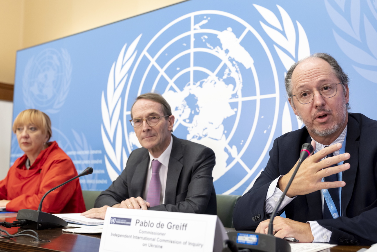 members of the commission at the UN