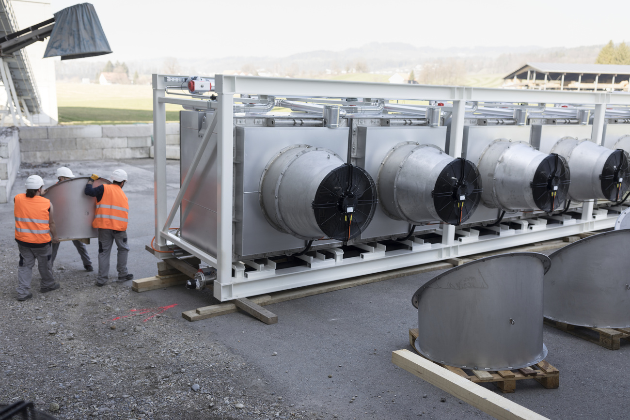 impianto per la cattura di co2