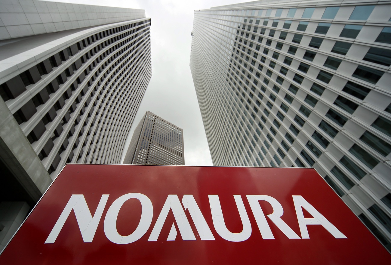 Die Nomura Bank in Tokio