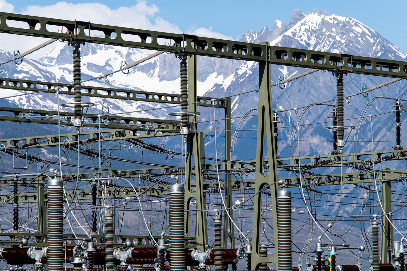 Rede de energia elétrica na Suíça