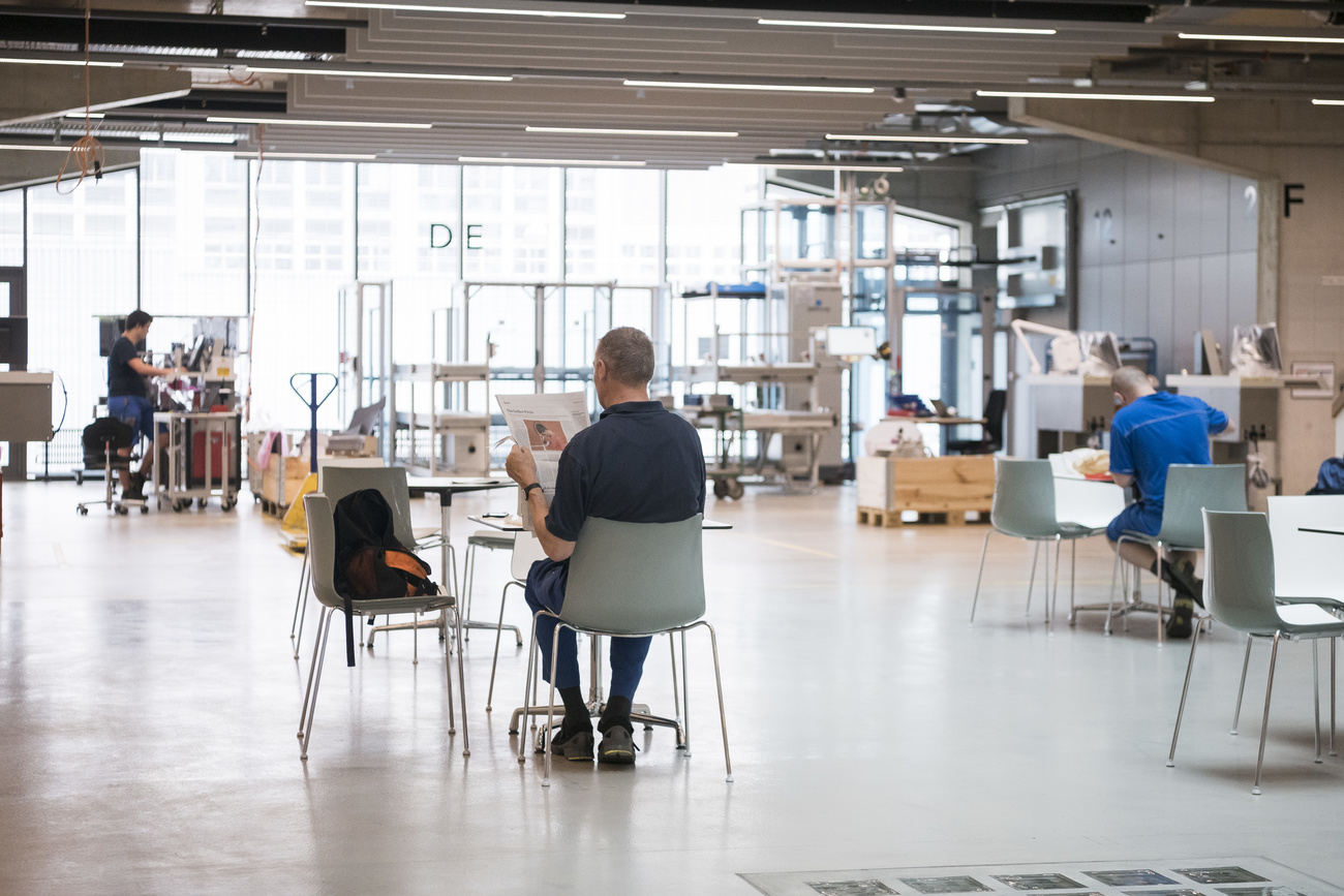 Lavoratori in un impresa