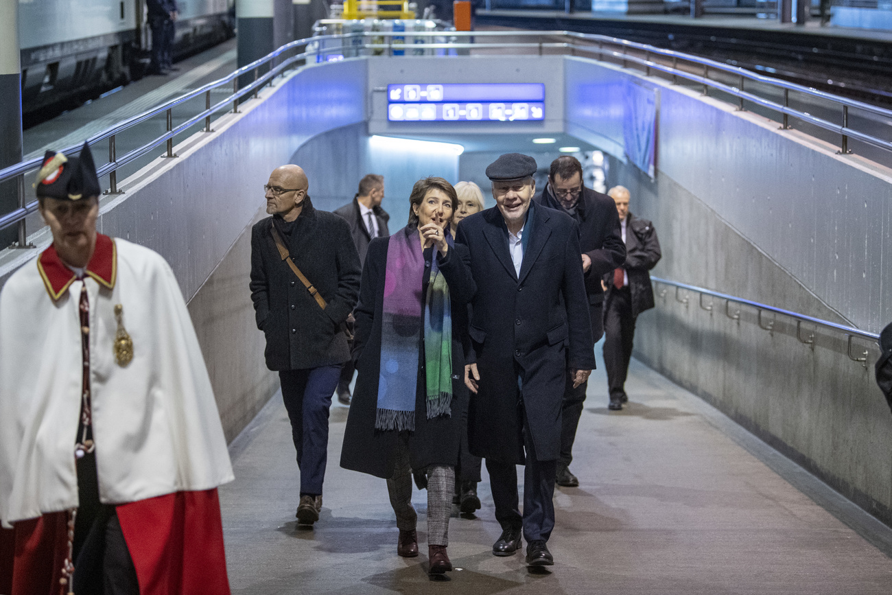 Simonetta Sommaruga und ihr Mann