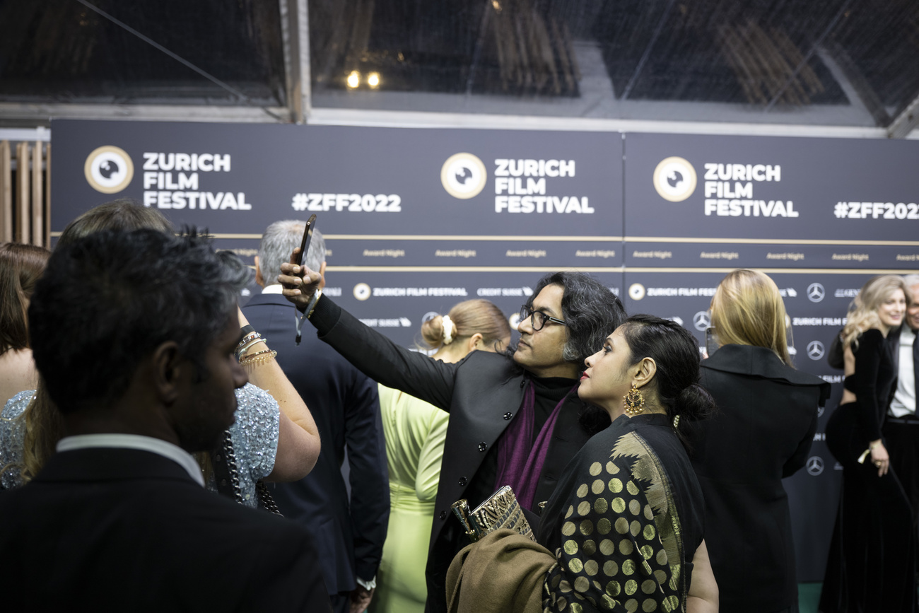 Gente en el Festival de Cine de Zúrich de este año