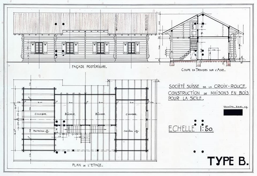 Plan d un chalet