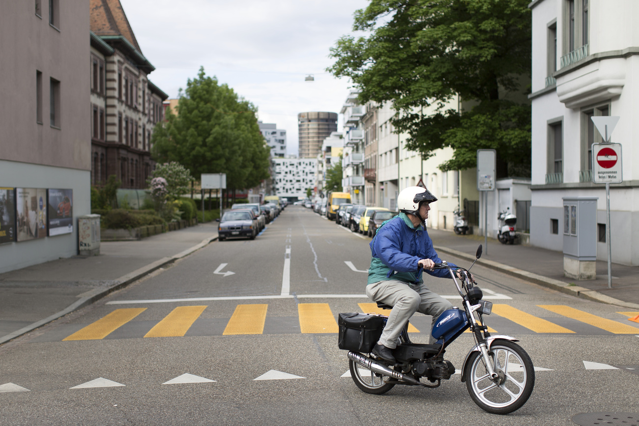 Moped in Basel