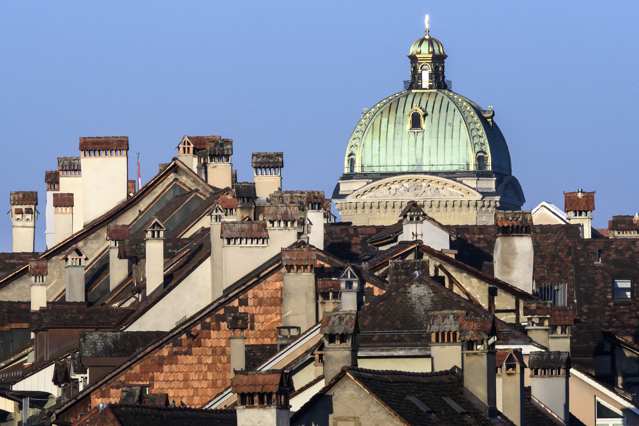 La cupola di Palazzo federale.