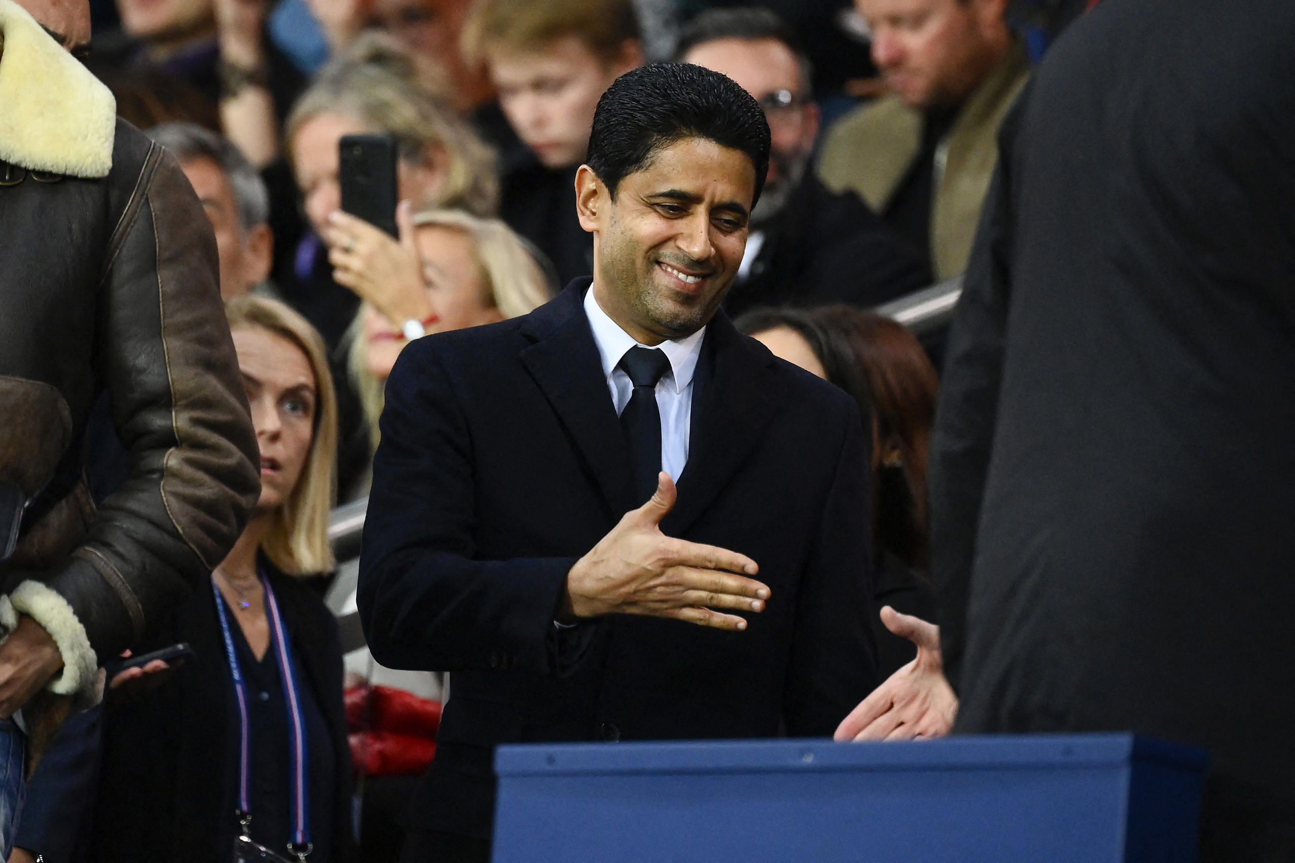 Nasser Khelafifi, owner of the football club, PSG and Chairman of the European Club Association 