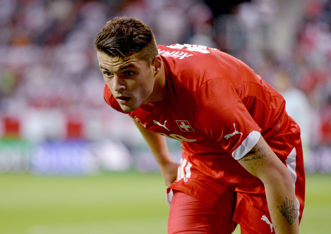 Swiss football captain Granit Xhaka
