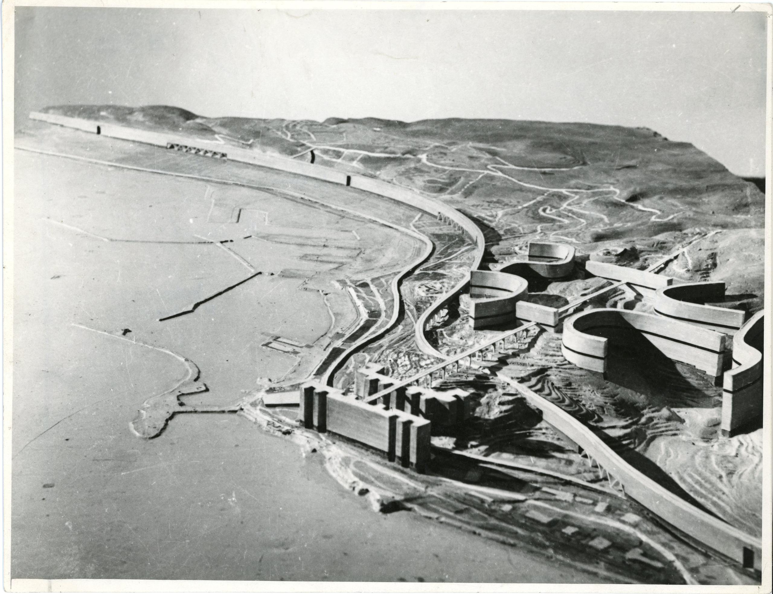 Stadtplan Algier von LeCorbusier