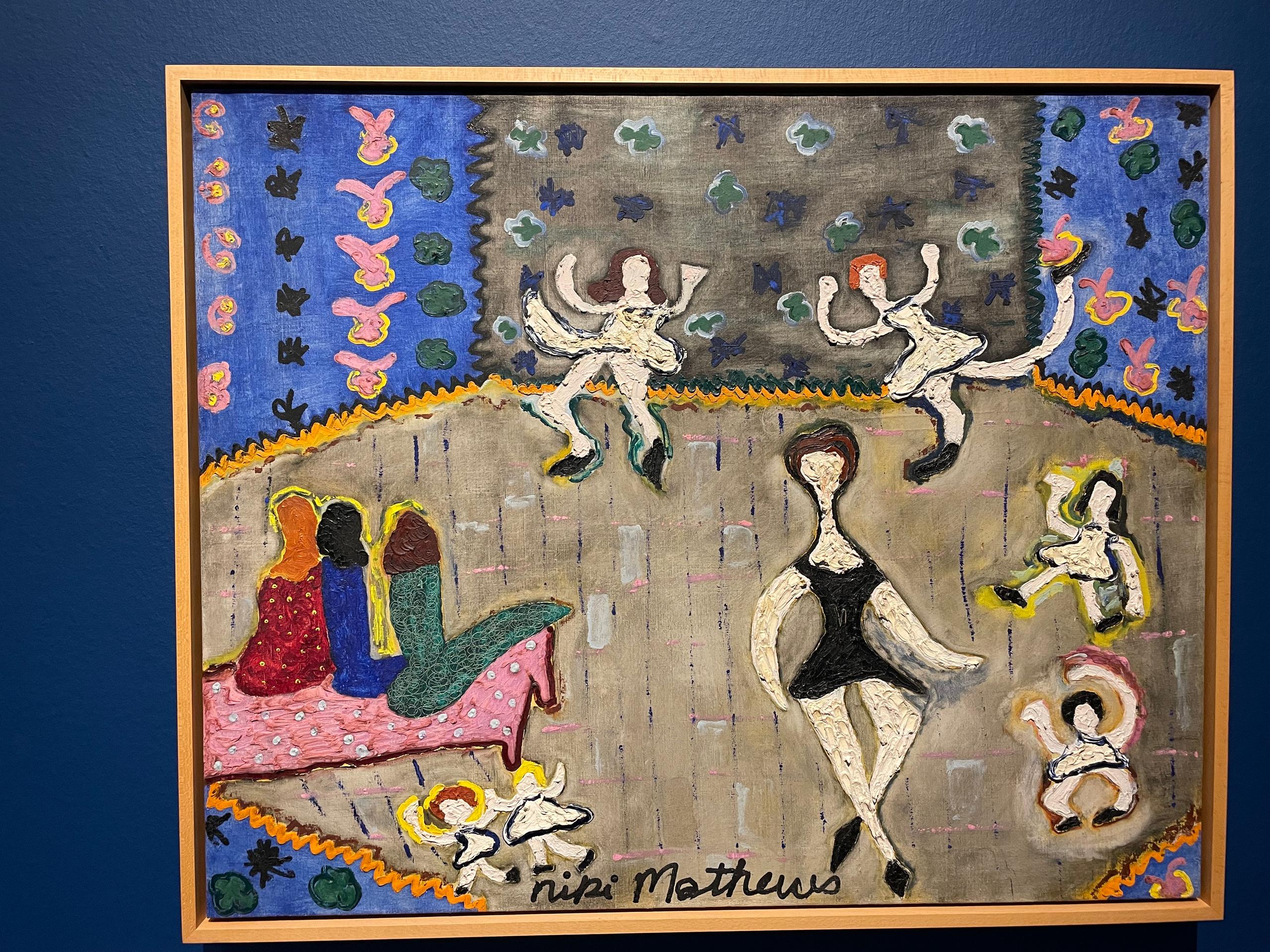 Early painting by Niki de St. Phalle