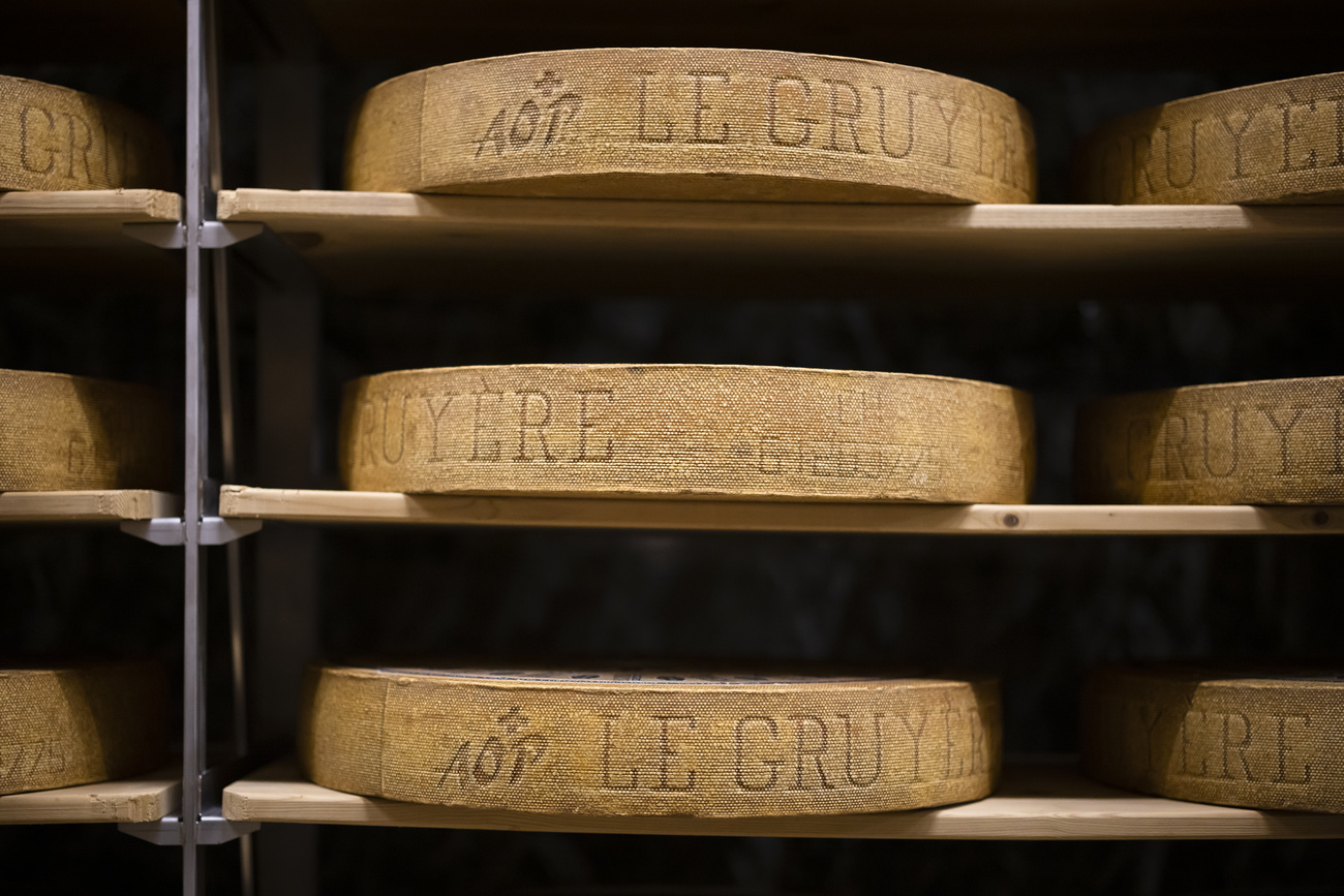 Gruyère cheeses