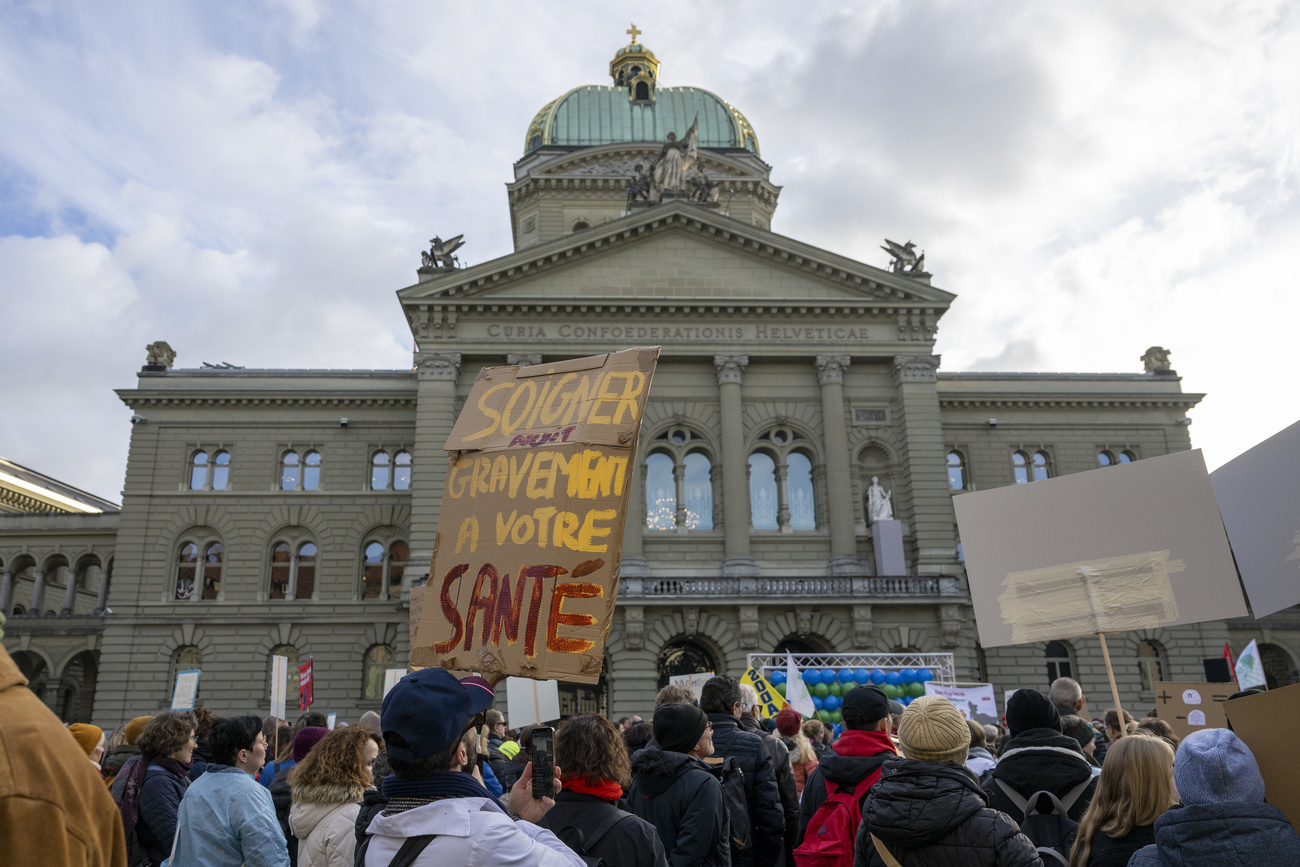 demonstration in Bern