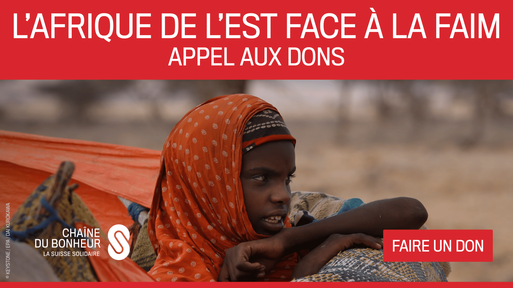 L appel aux dons de la Chaîne du Bonheur