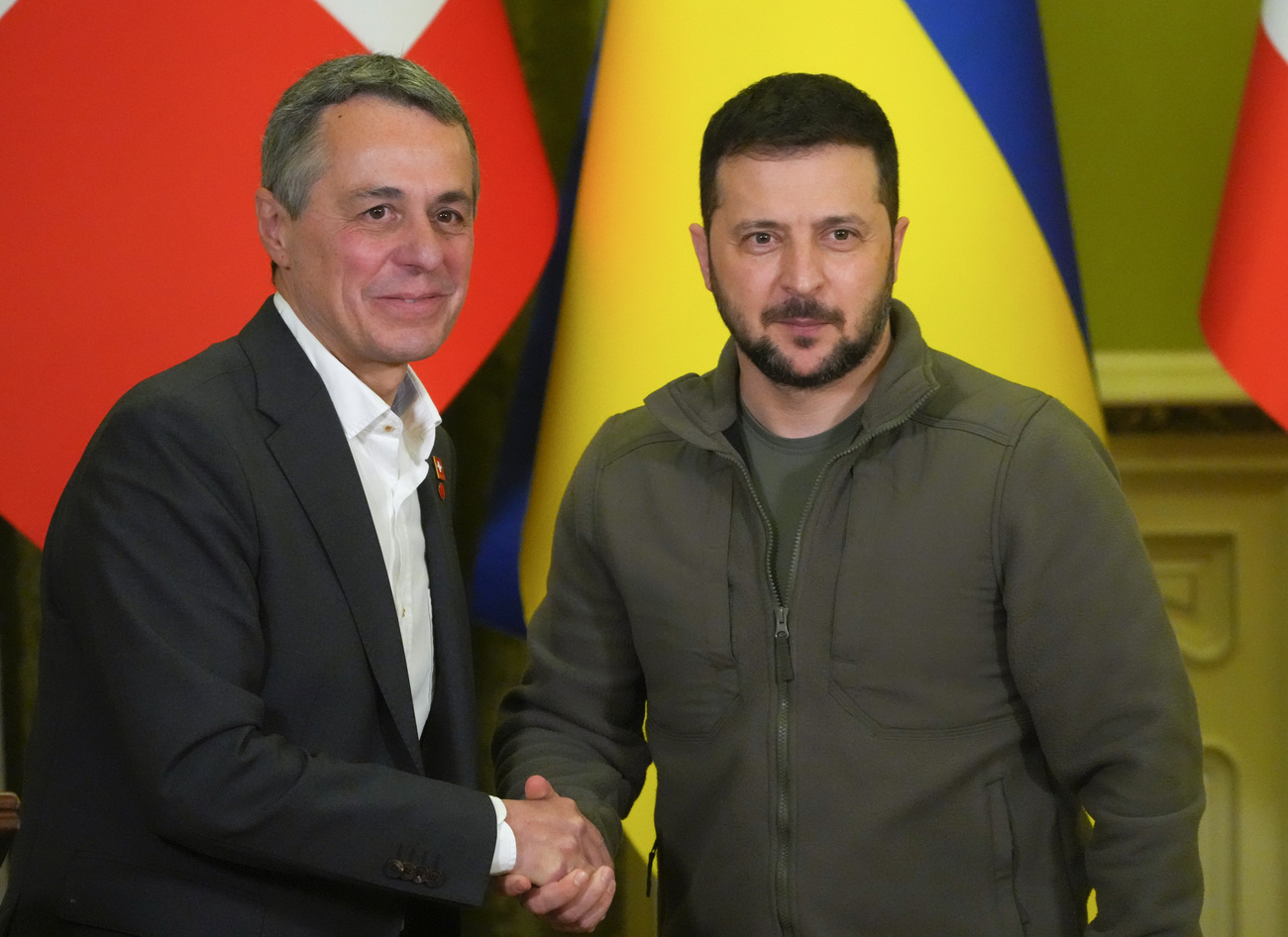 Cassis encontra Volodymyr Zelenskyy