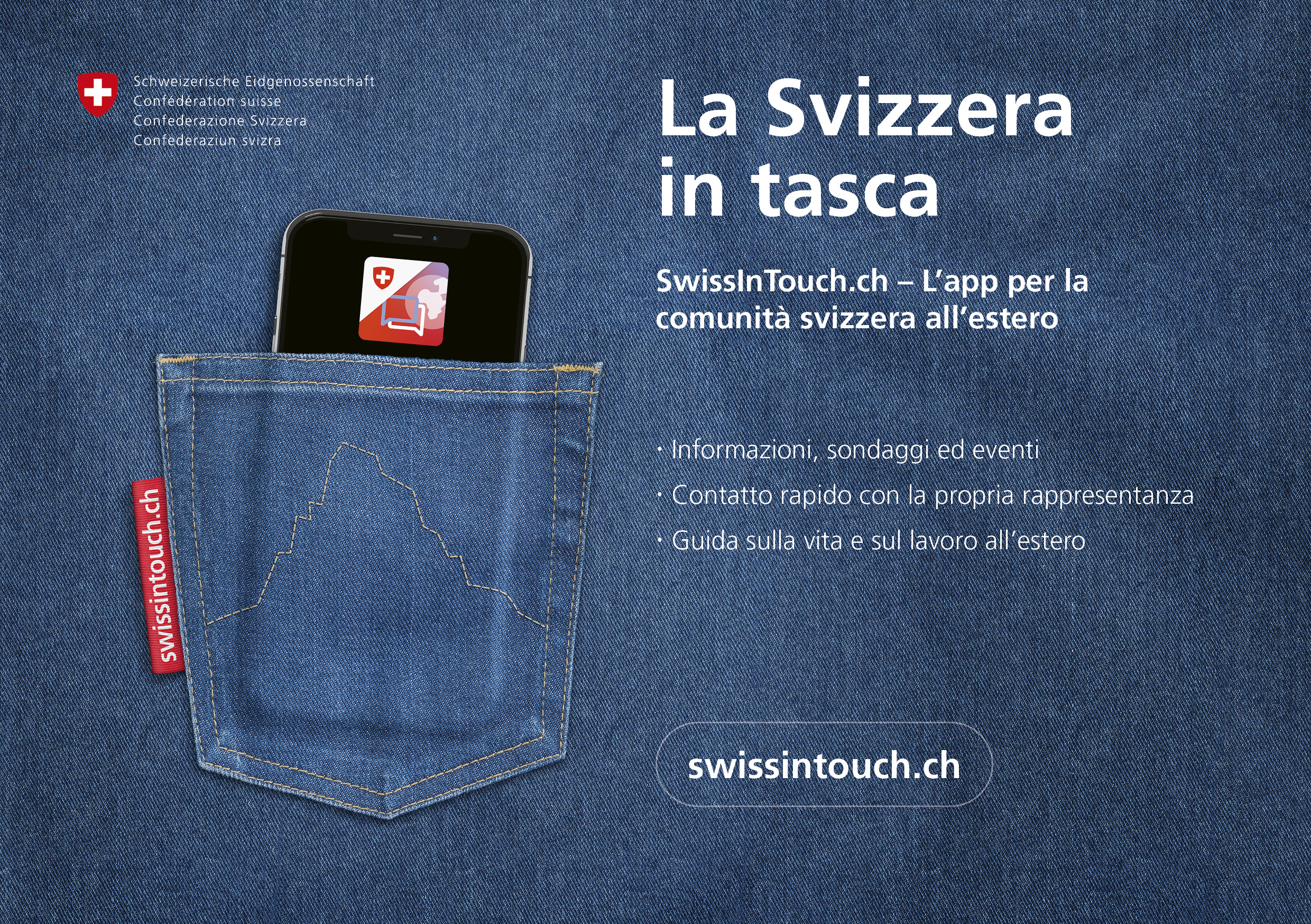 Slogan e presentazione di SwissInTouch