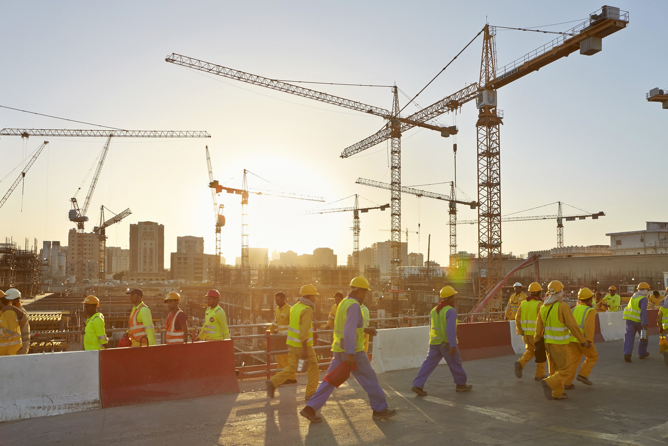 lavoratori su un cantiere