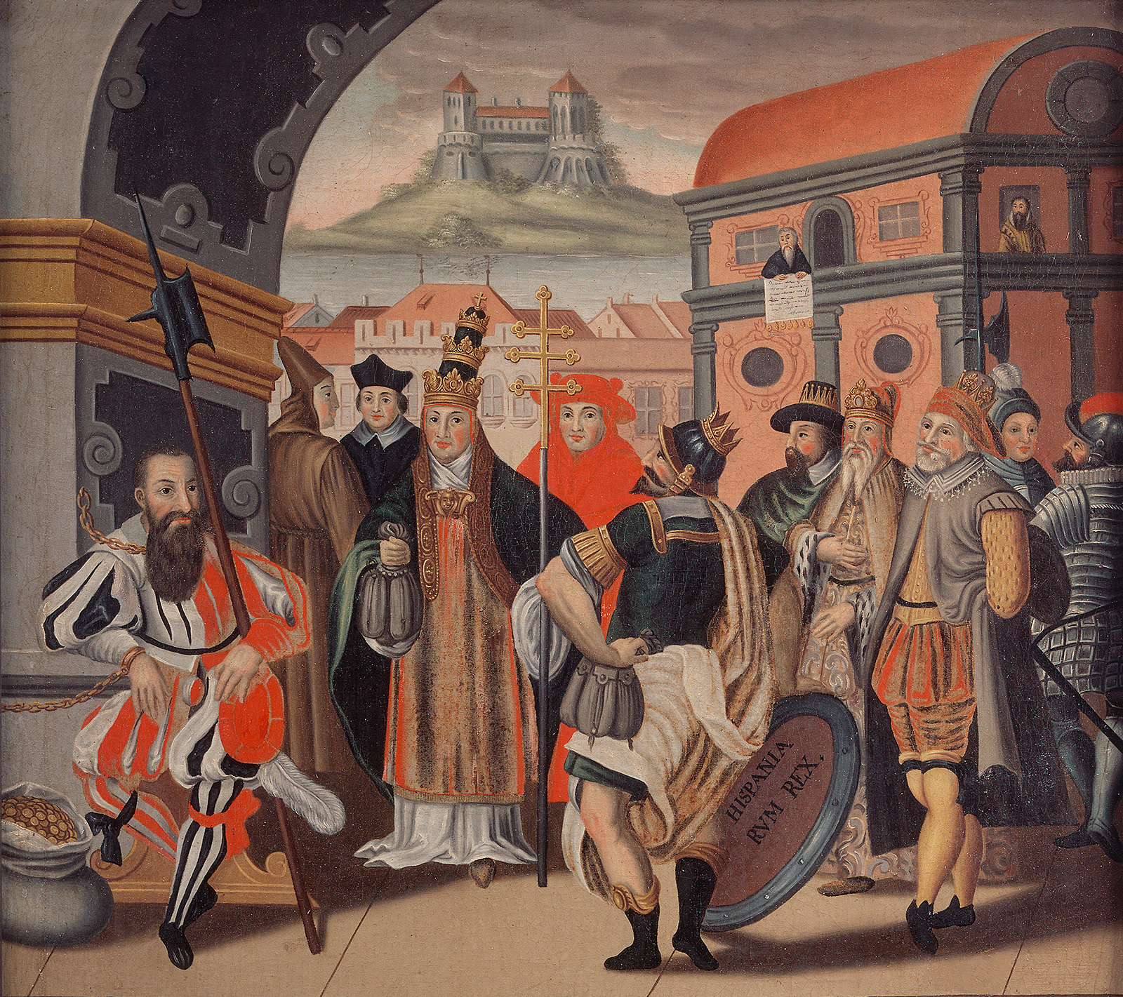 Gemälde zeigt Schweizer Söldner