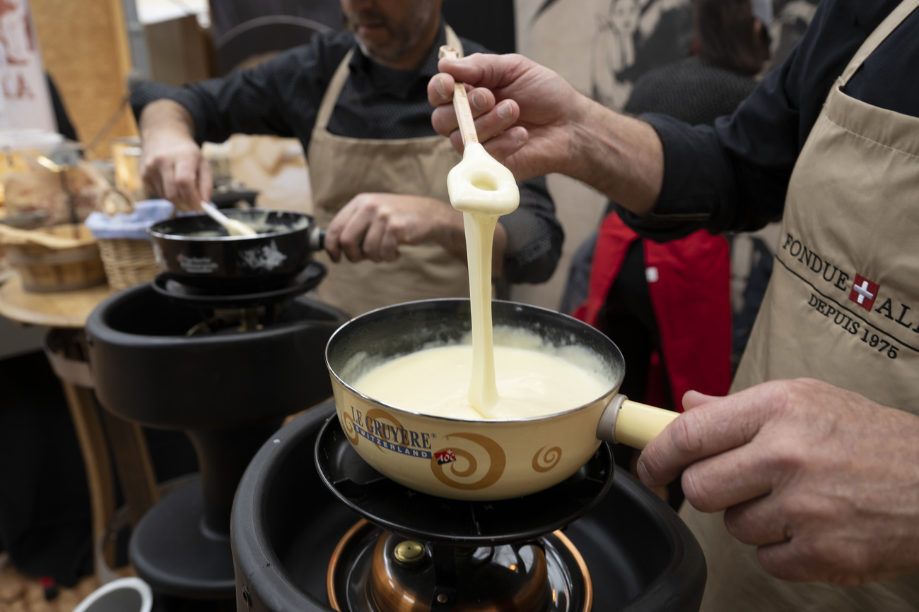 Suisse fondue festival a Friburgo