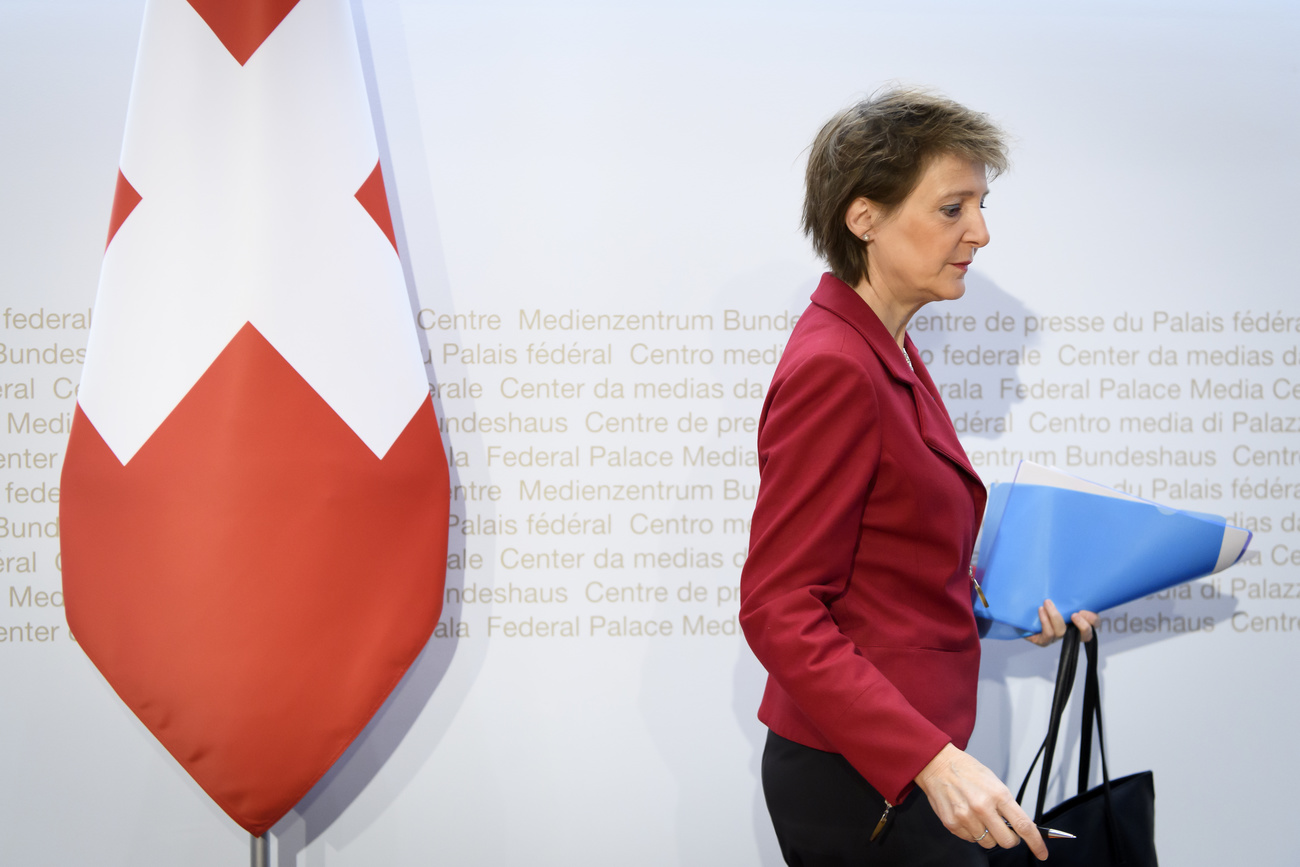 simonetta sommaruga at press conference