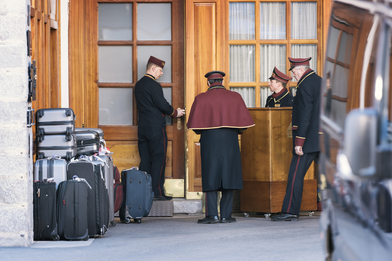 Hotel porters