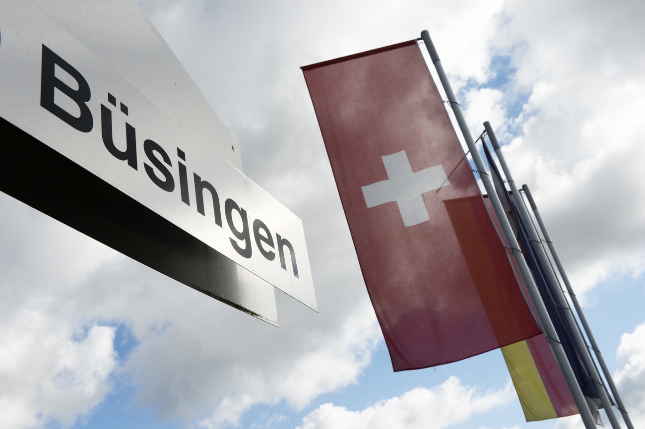 Ortsschild Büsingen