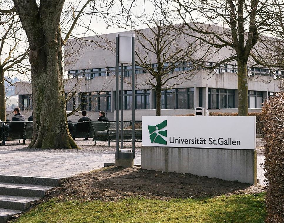 Grüner Campus der Uni St. Gallen