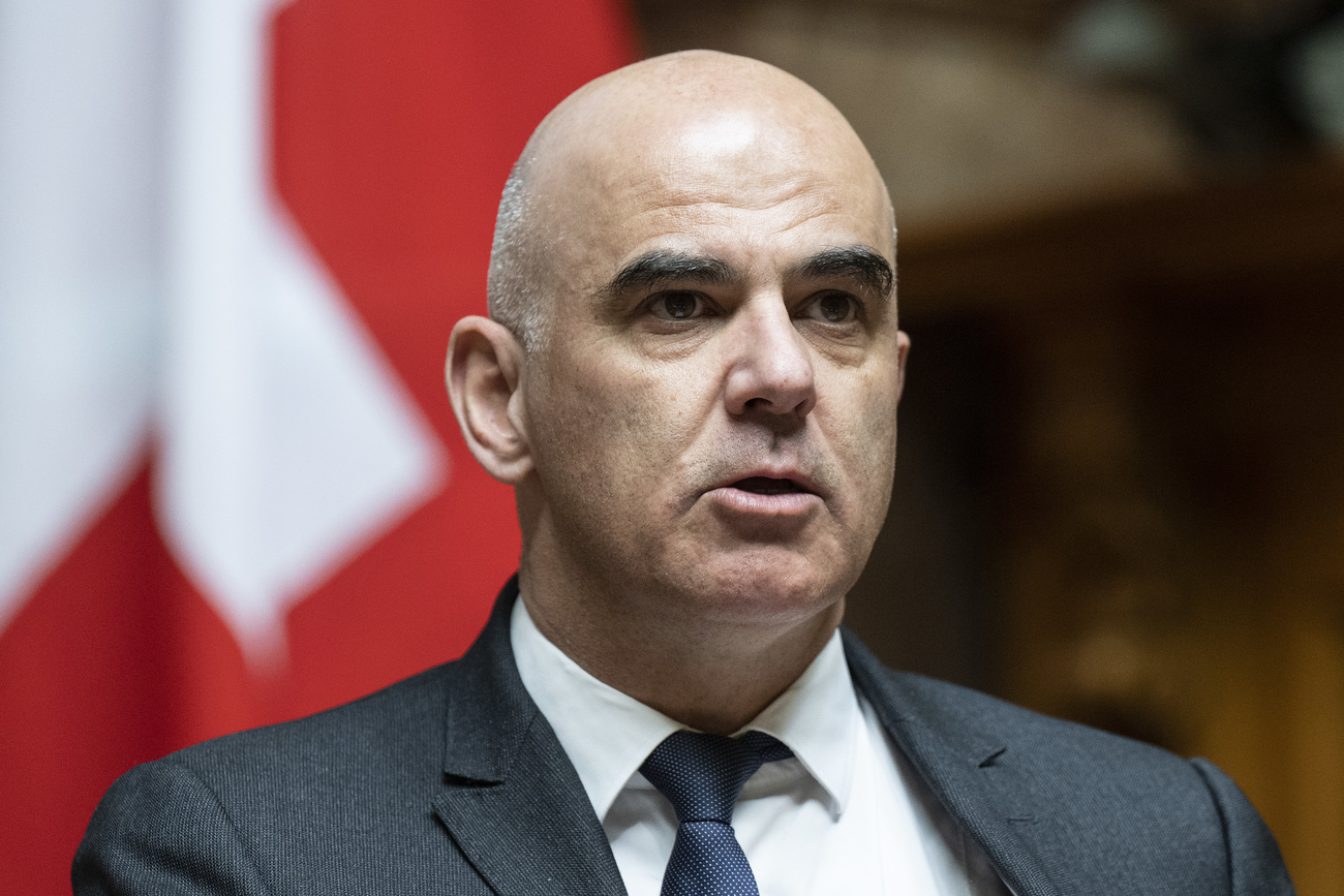 Alain Berset, que foi eleito Presidente da Suíça para 2023