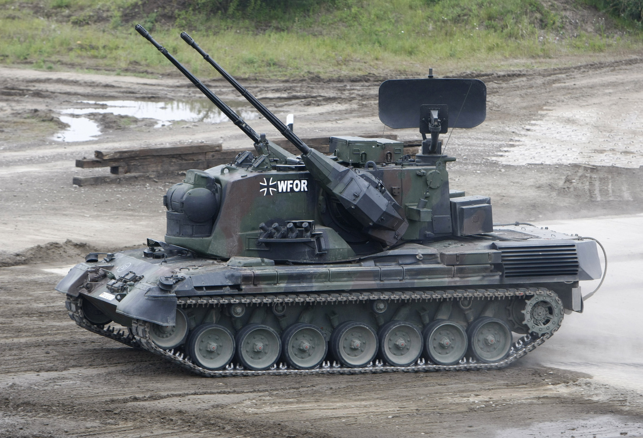 German Gepard anti-aircraft tank