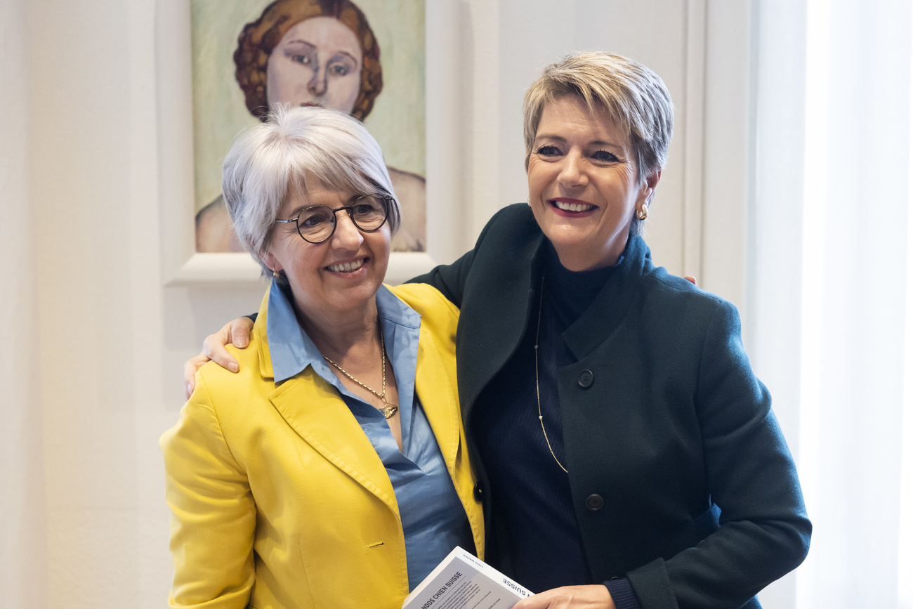 Karin Keller-Sutter et Elisabeth Baume-Schneider