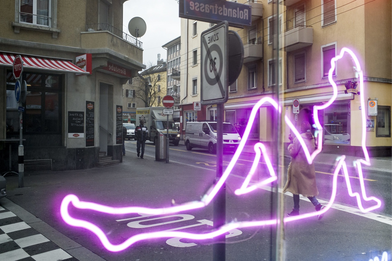 O bairro da luz vermelha de Zurique