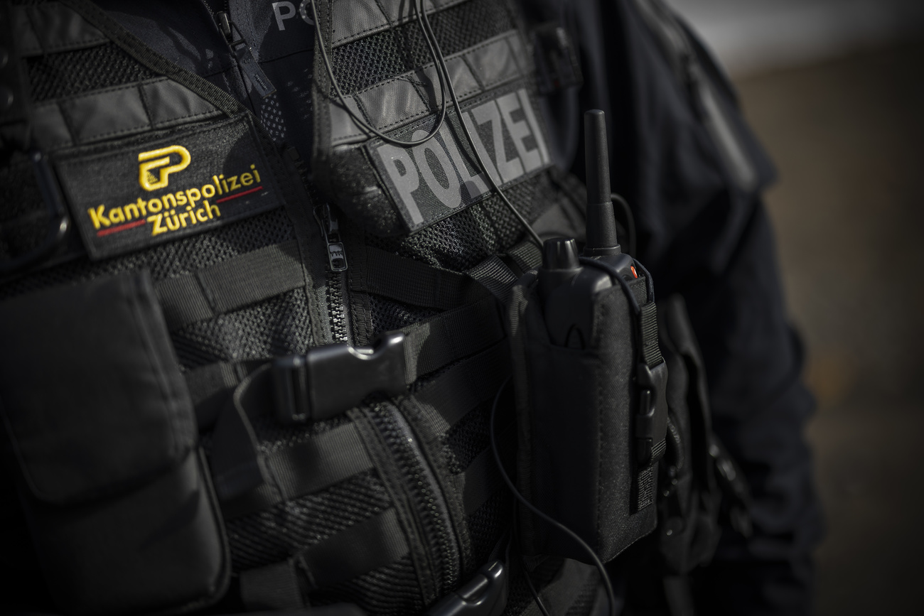Polizeiuniform Detail