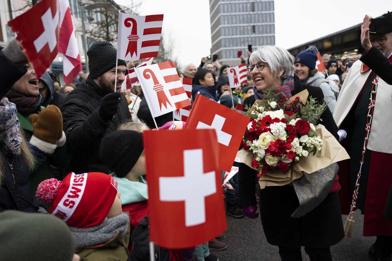 The new cabinet minister Elisabeth Baume-Schneider
