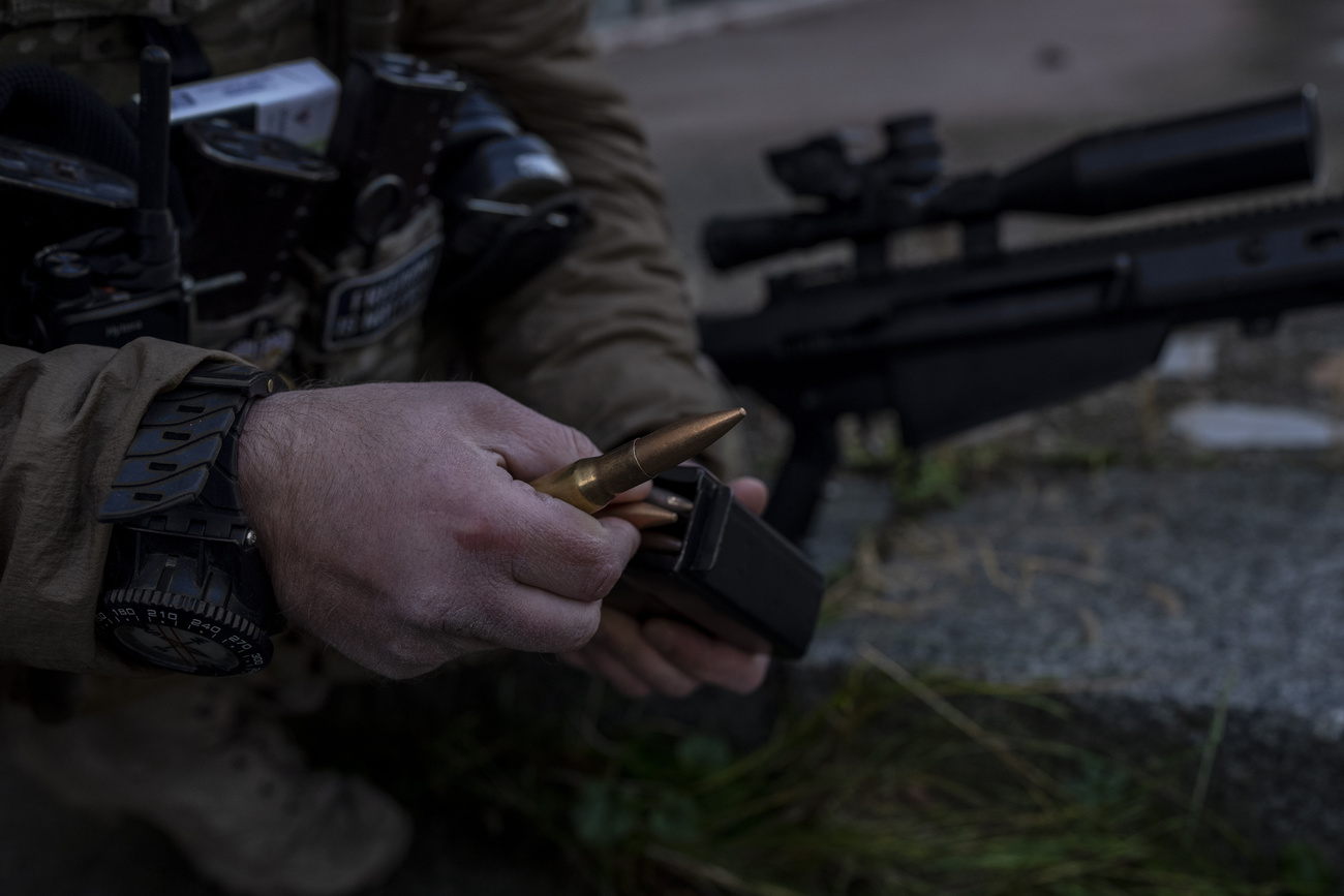 sniper in Ukraine.