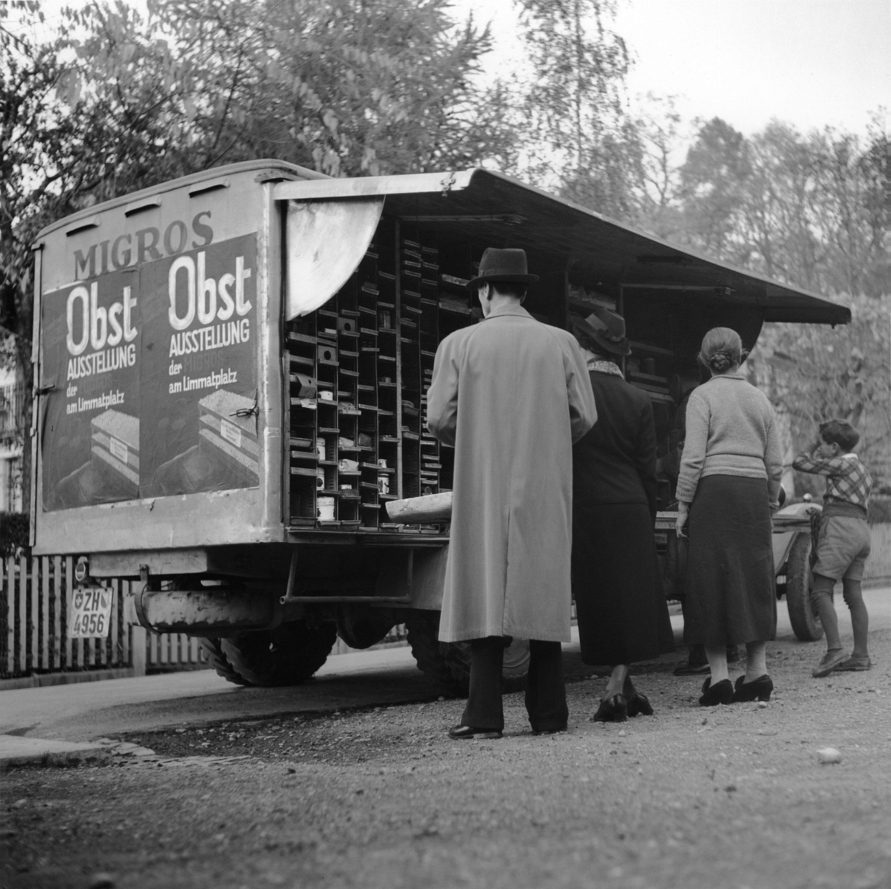 Migros Verkaufswagen 1954