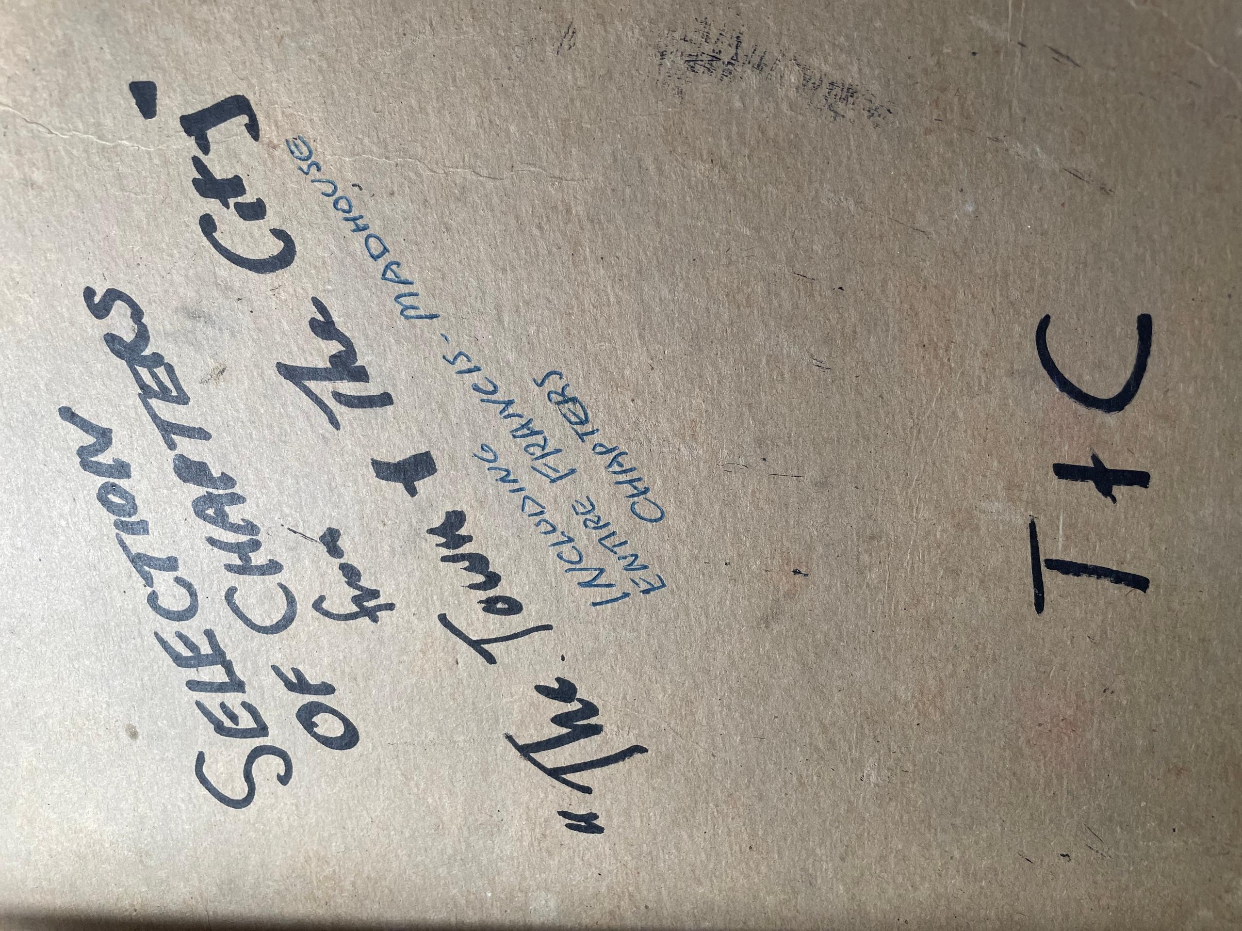 Page of a Kerouac s manuscript