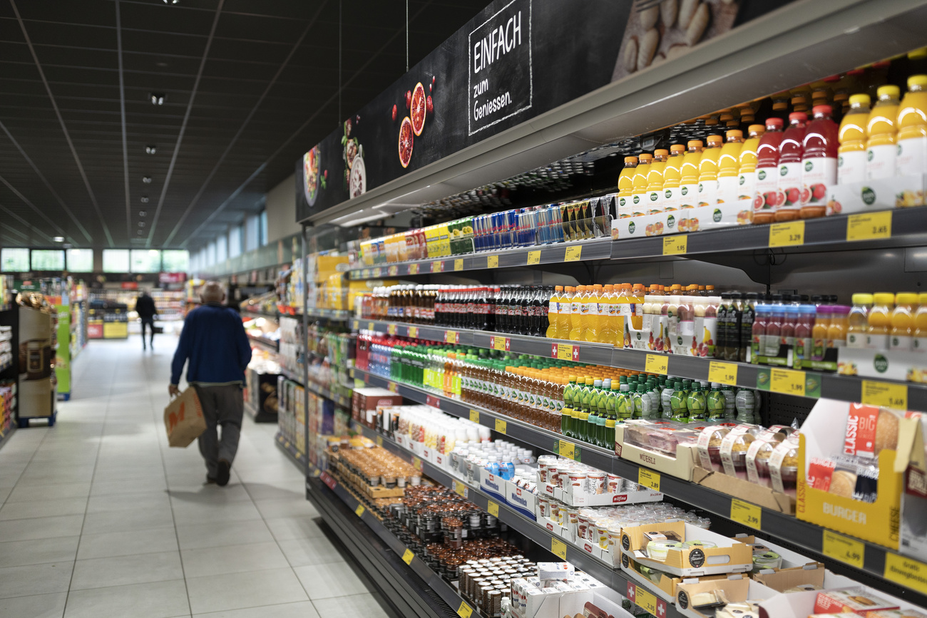 rayon d un supermarché