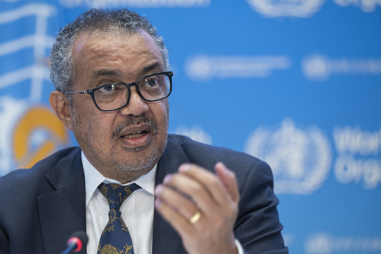 Le chef de l OMS Dr. Tedros