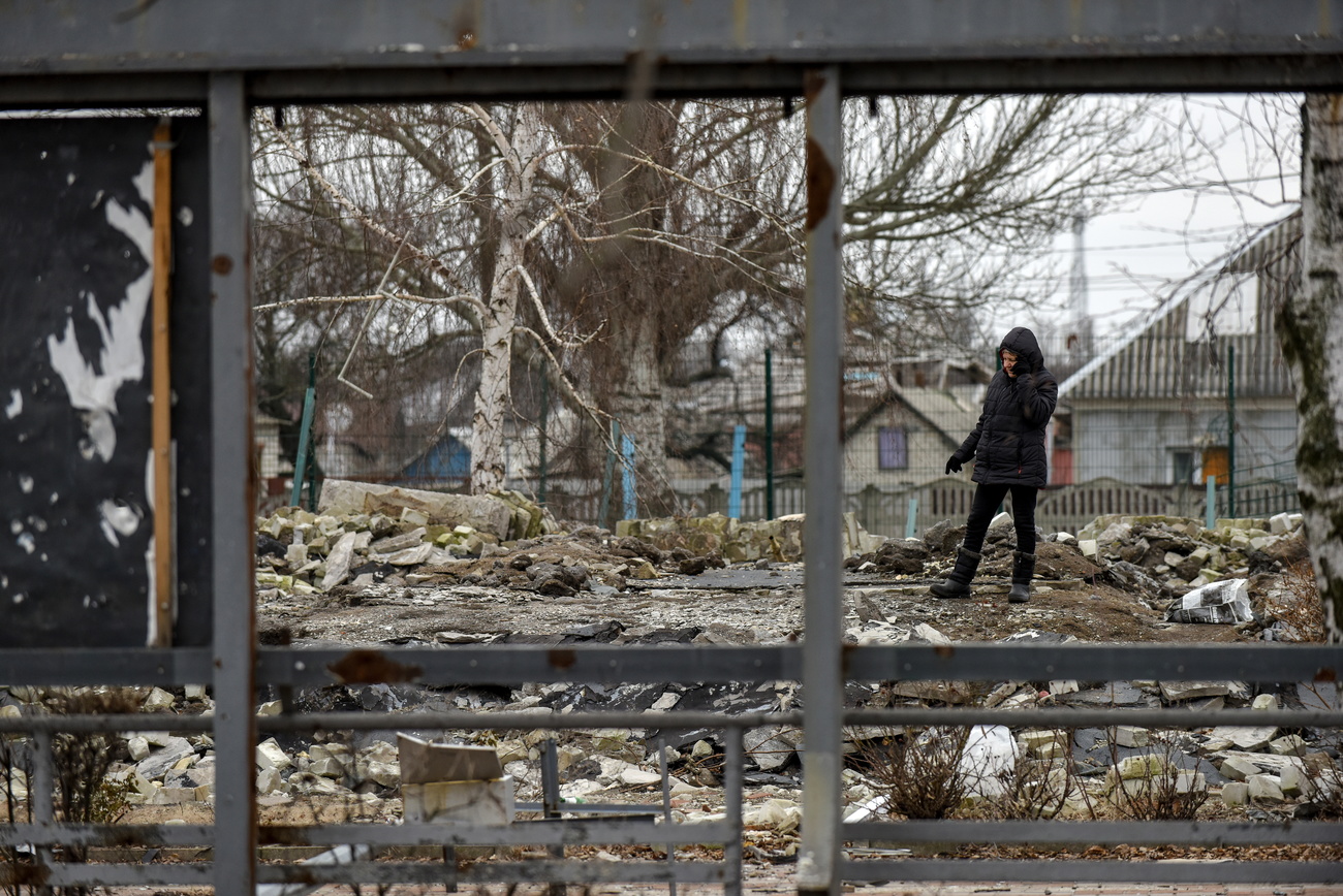 Zerstörung in der Ukraine