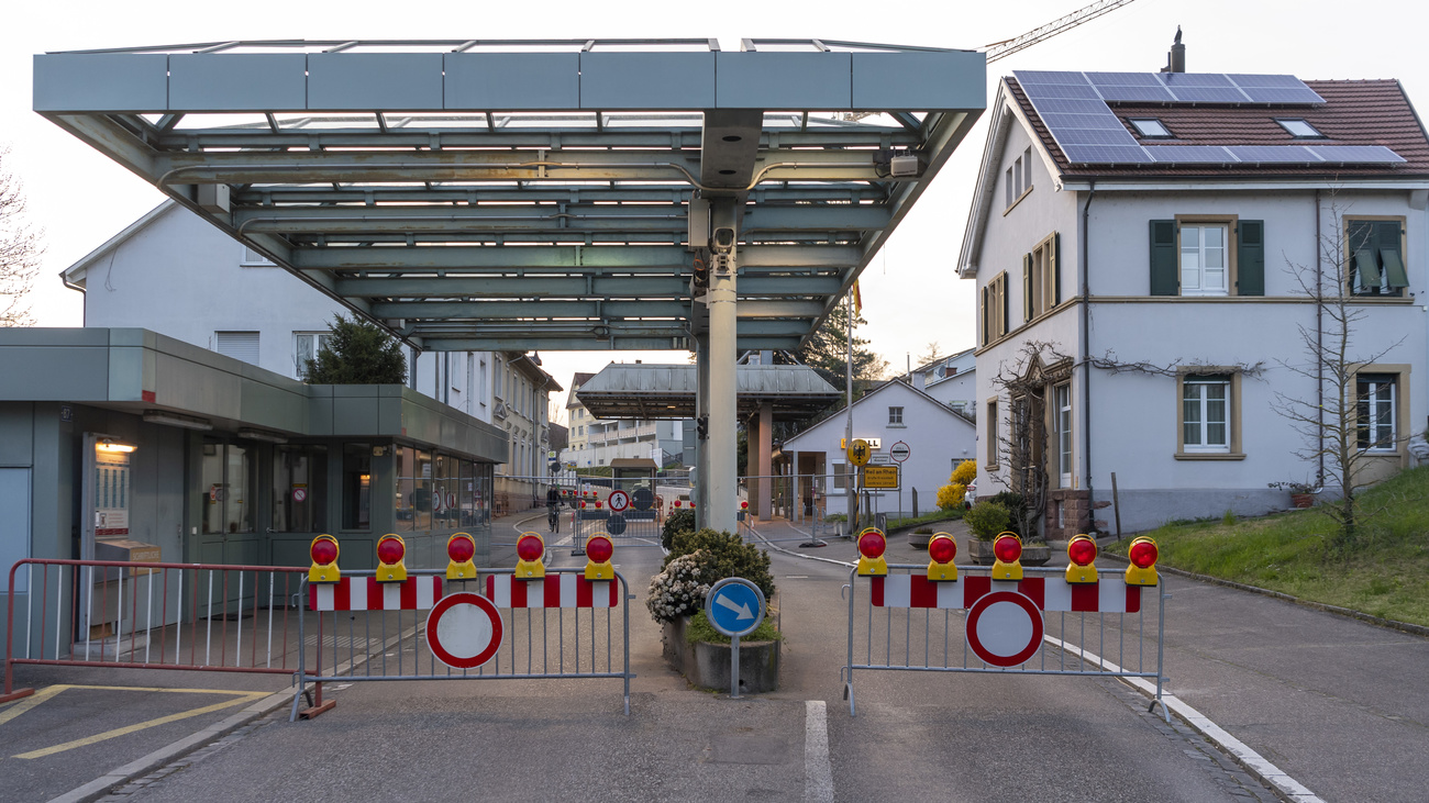 Geschlossener Grenzübergang