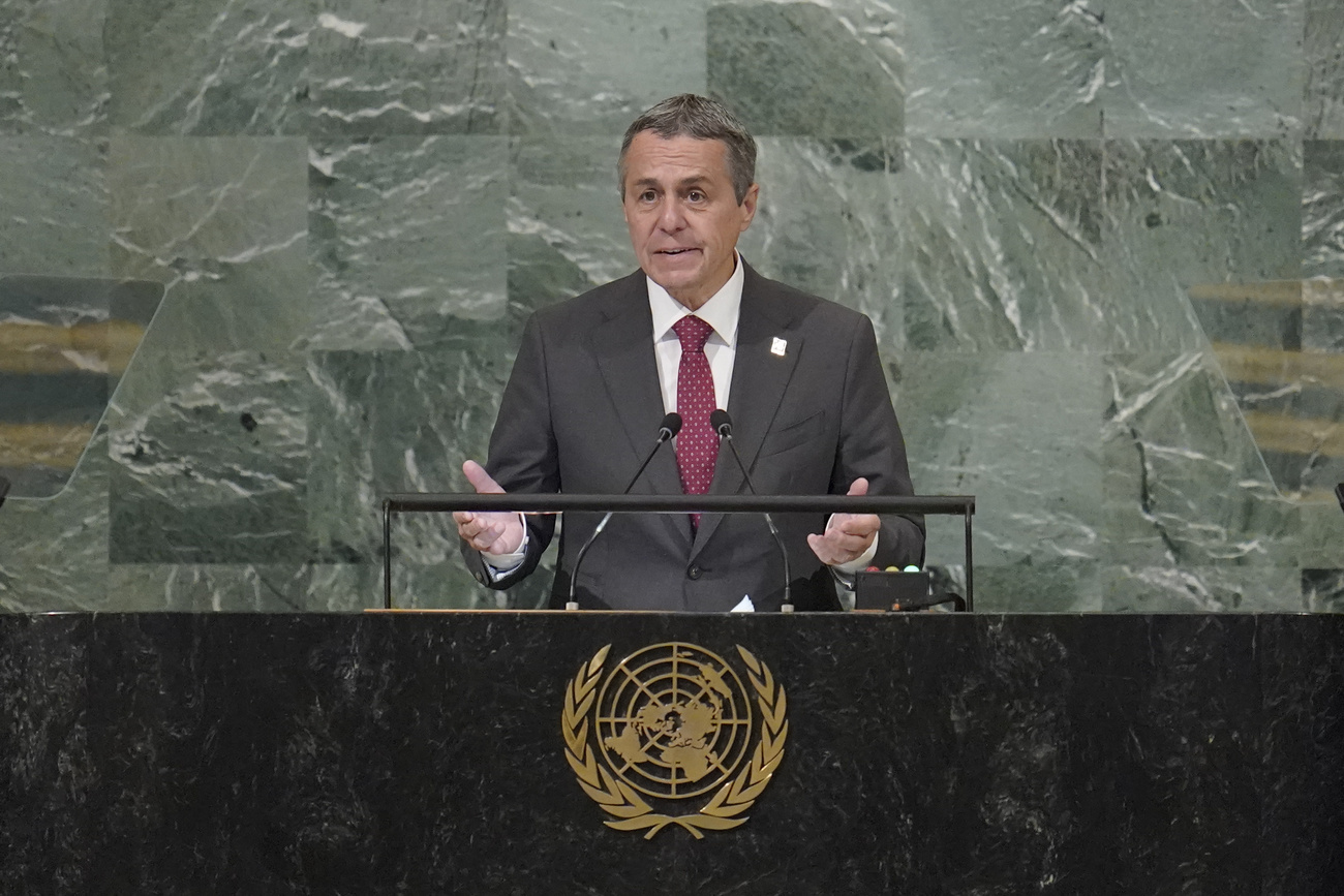 Ignazio Cassis bei der UNO